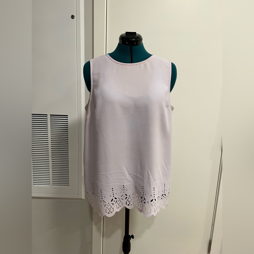 Banana Republic Lavender Sleeveless Blouse